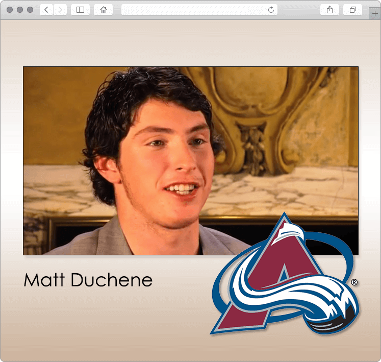 Forward Thinking With AV’s Teen Sensation - Matt Duchene